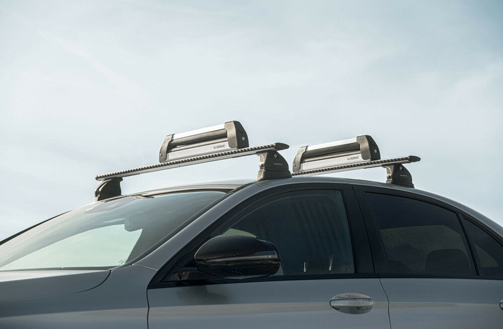 Porte-skis Nordic King Nordrive – Aluminium – 4 paires de skis ou 2 snowboards