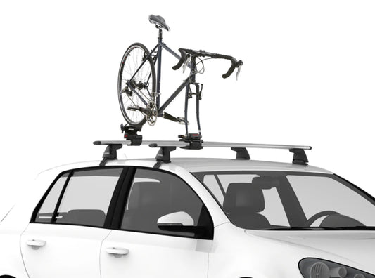 Yakima ForkChop : porte-vélos de toit ultra-minimal à fixation roue avant