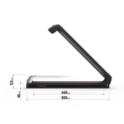 Porte-skis Nordic King Plus Nordrive – Noir anodisé – 6 paires de skis ou 4 snowboards