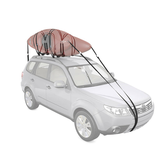 Yakima JayLow TÜV : porte-kayak double, pliable, montage sans outils